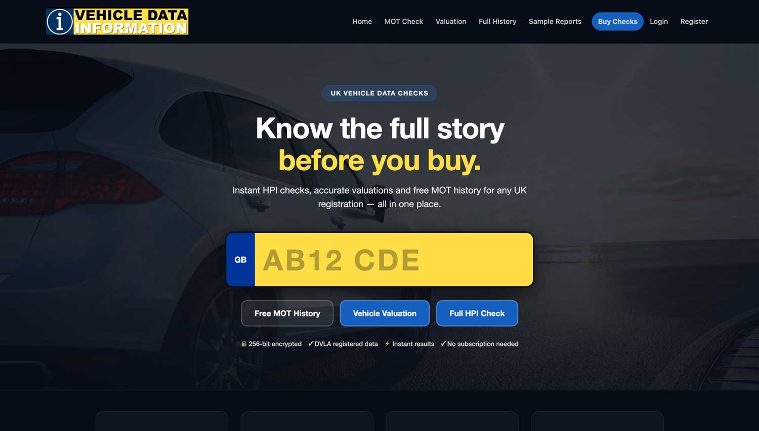 Vehicle Data Information (VDI): Real-Time Vehicle Intelligence Platform