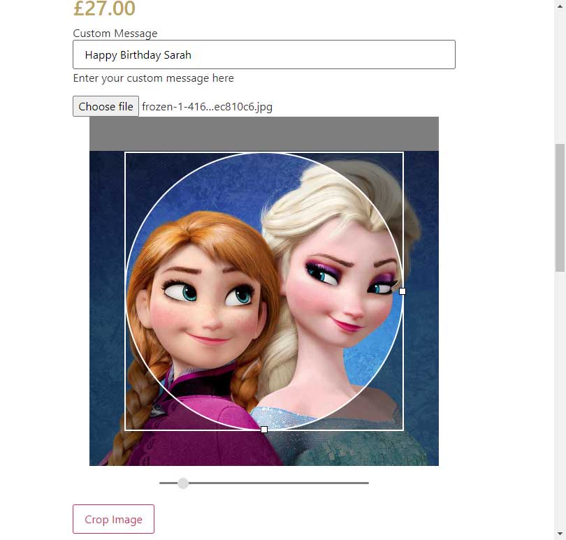 WooCommerce Image Upload and Crop Plugin